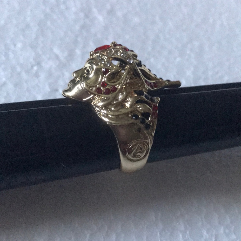 Engraved face ring - Picture 2 of 5